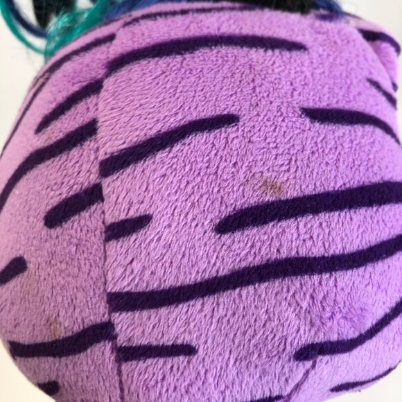 Build-A-Bear HG Honey Girls Teegan Plush 20" Purple Tiger Cat Stuffed Animal - Picture 13 of 13
